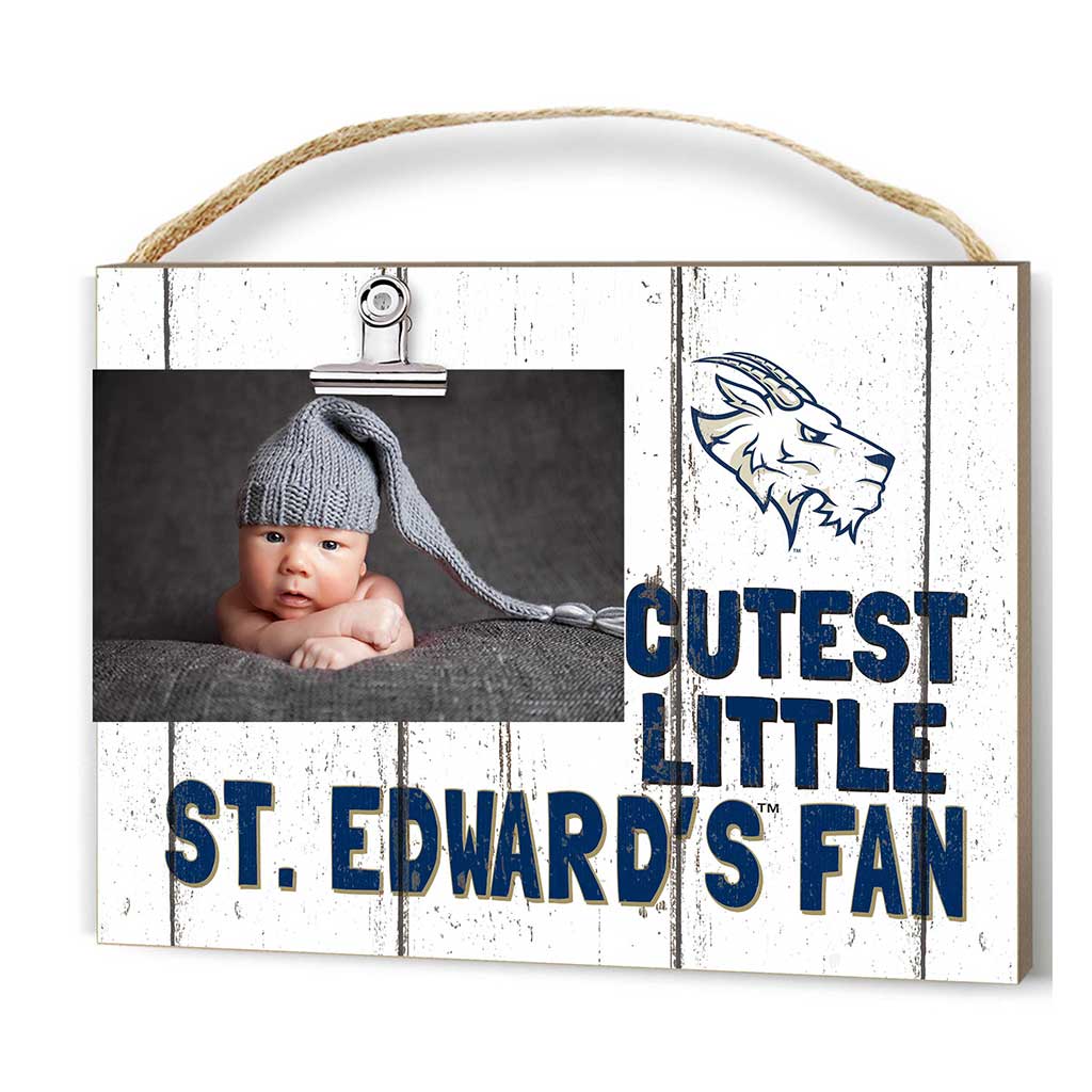 Cutest Little Weathered Clip Photo Frame St. Edwards University Hilltoppers
