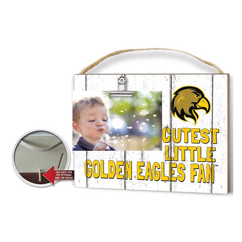 Cutest Little Weathered Logo Clip Photo Frame California State - Los Angeles GOLDEN EAGLES