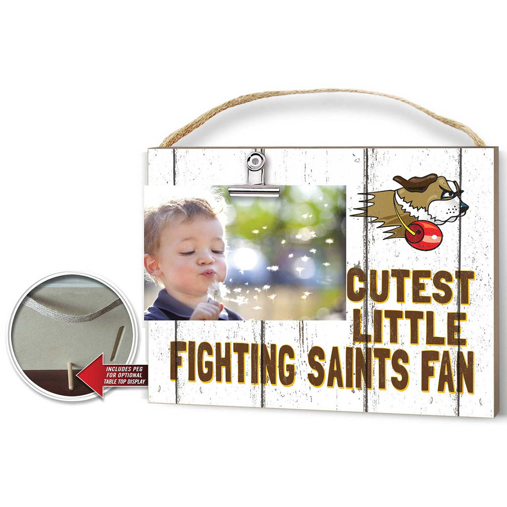 Cutest Little Weathered Logo Clip Photo Frame St. Francis Fighting Saints