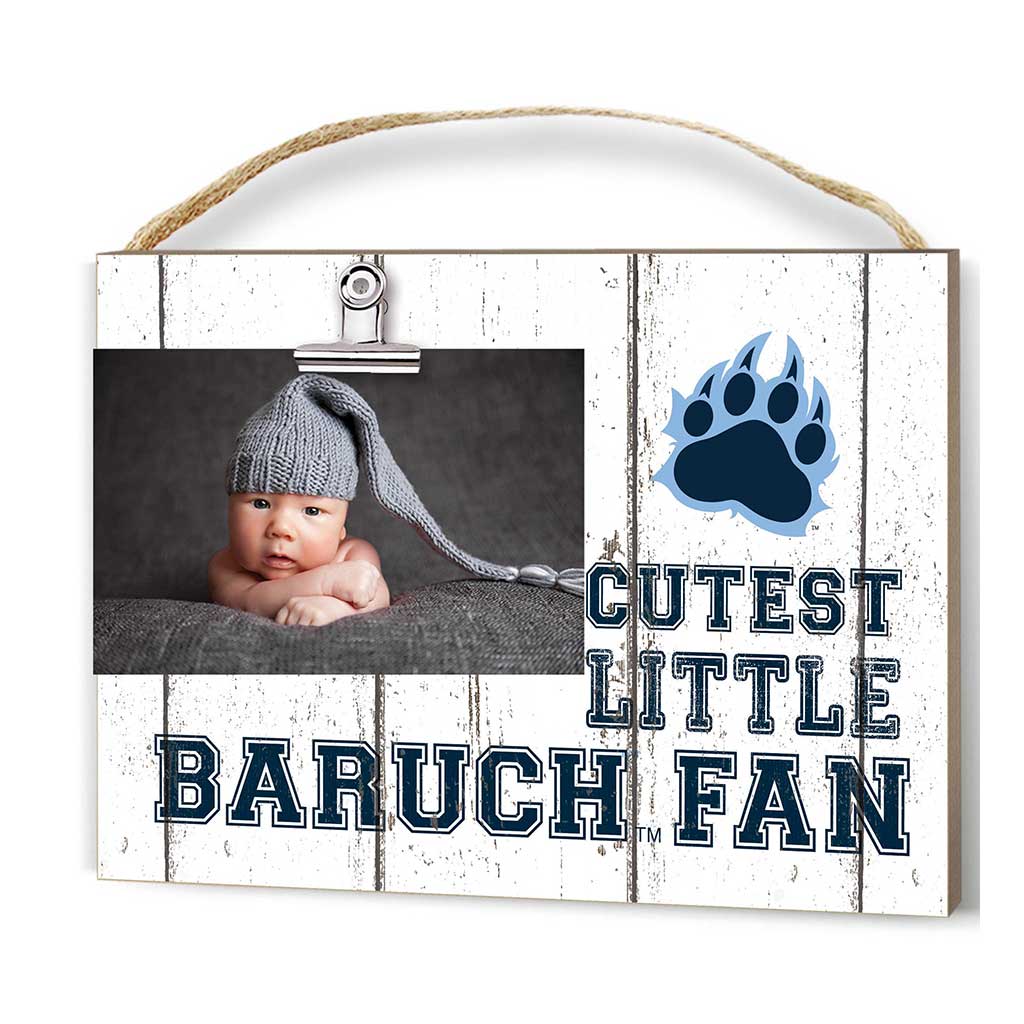 Cutest Little Weathered Clip Photo Frame Baruch College Bearcats
