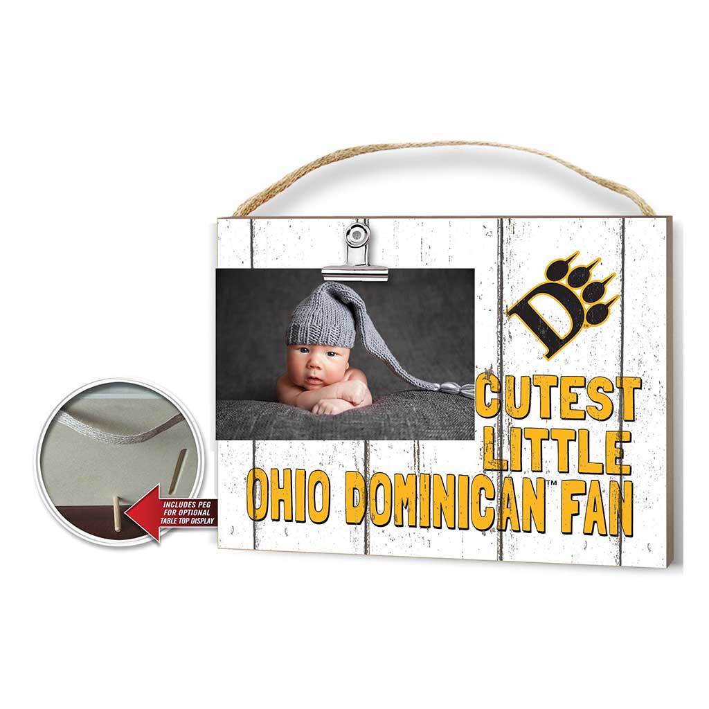 Cutest Little Weathered Logo Clip Photo Frame Ohio Dominican University Panthers