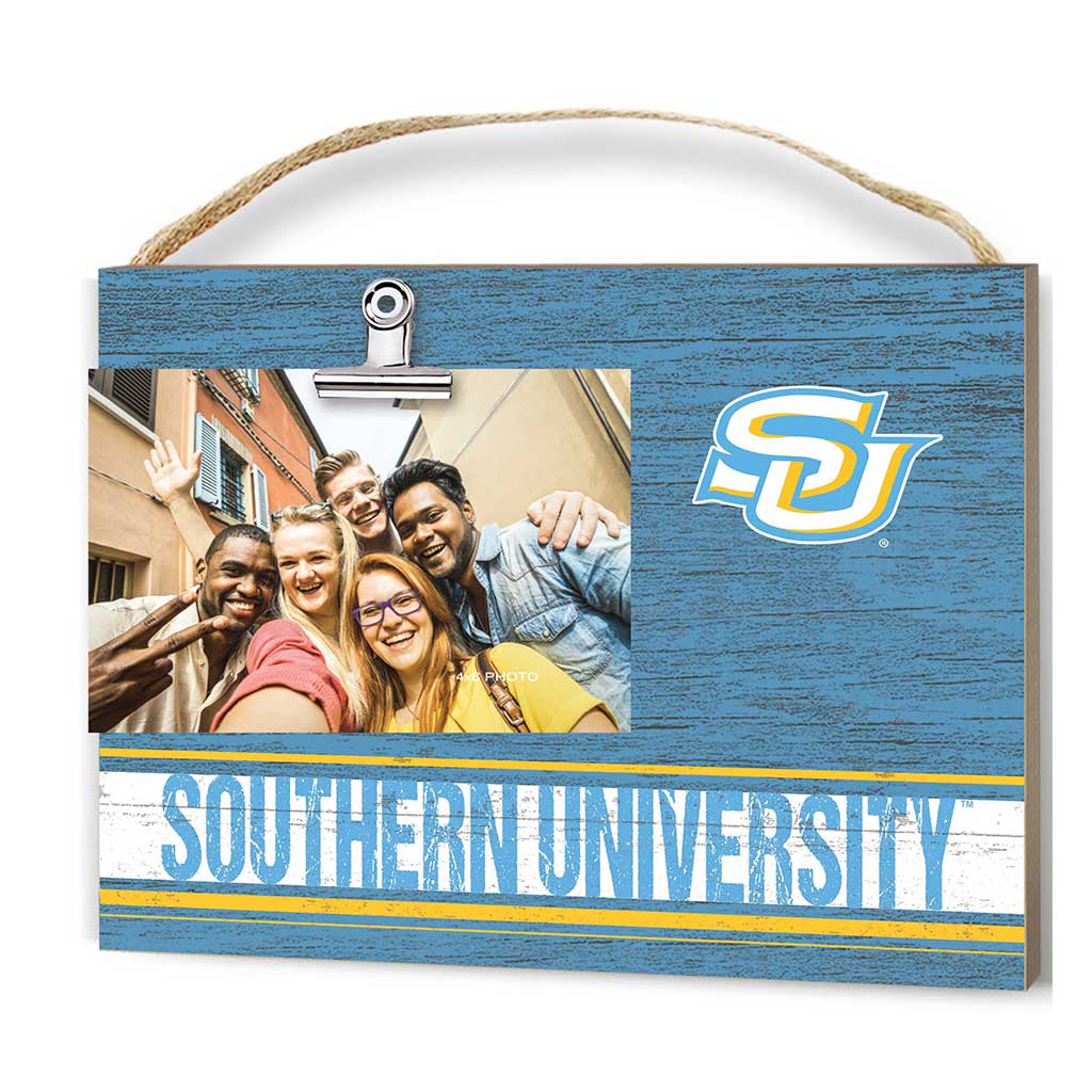 Clip It Colored Logo Photo Frame Southern University Jaguars