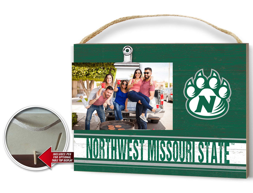 Clip It Colored Logo Photo Frame Northwest Missouri State University Bearcats