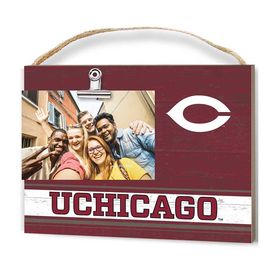 Clip It Colored Logo Photo Frame University of Chicago Maroons