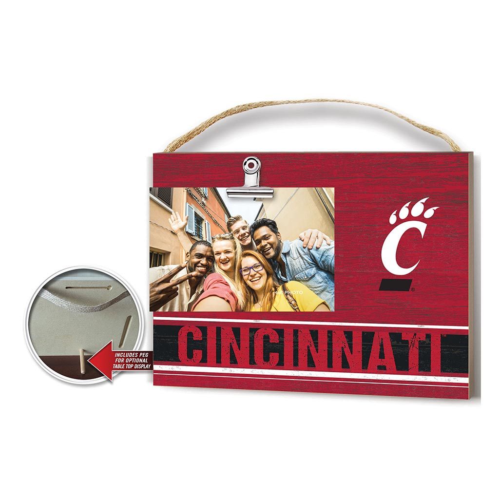 Clip It Colored Logo Photo Frame Cincinnati Bearcats
