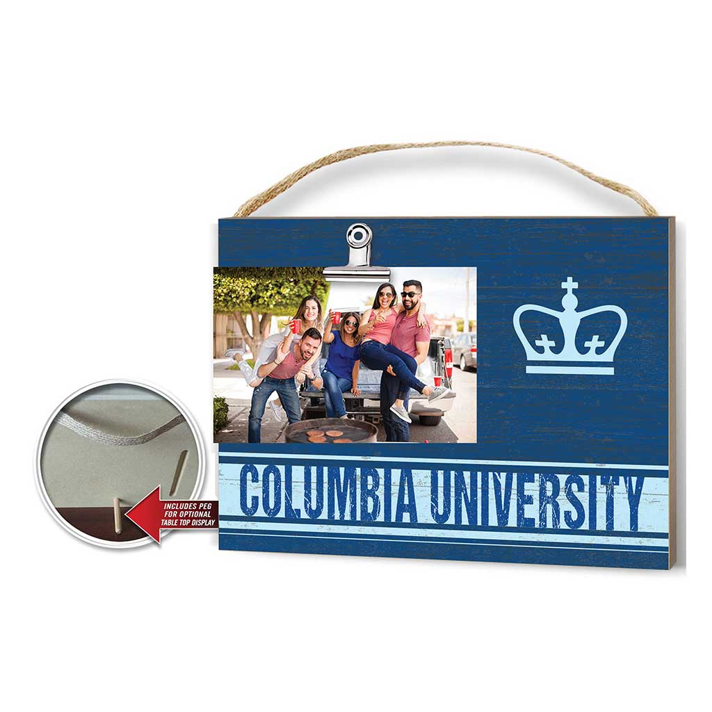 Clip It Colored Logo Photo Frame Columbia Lions