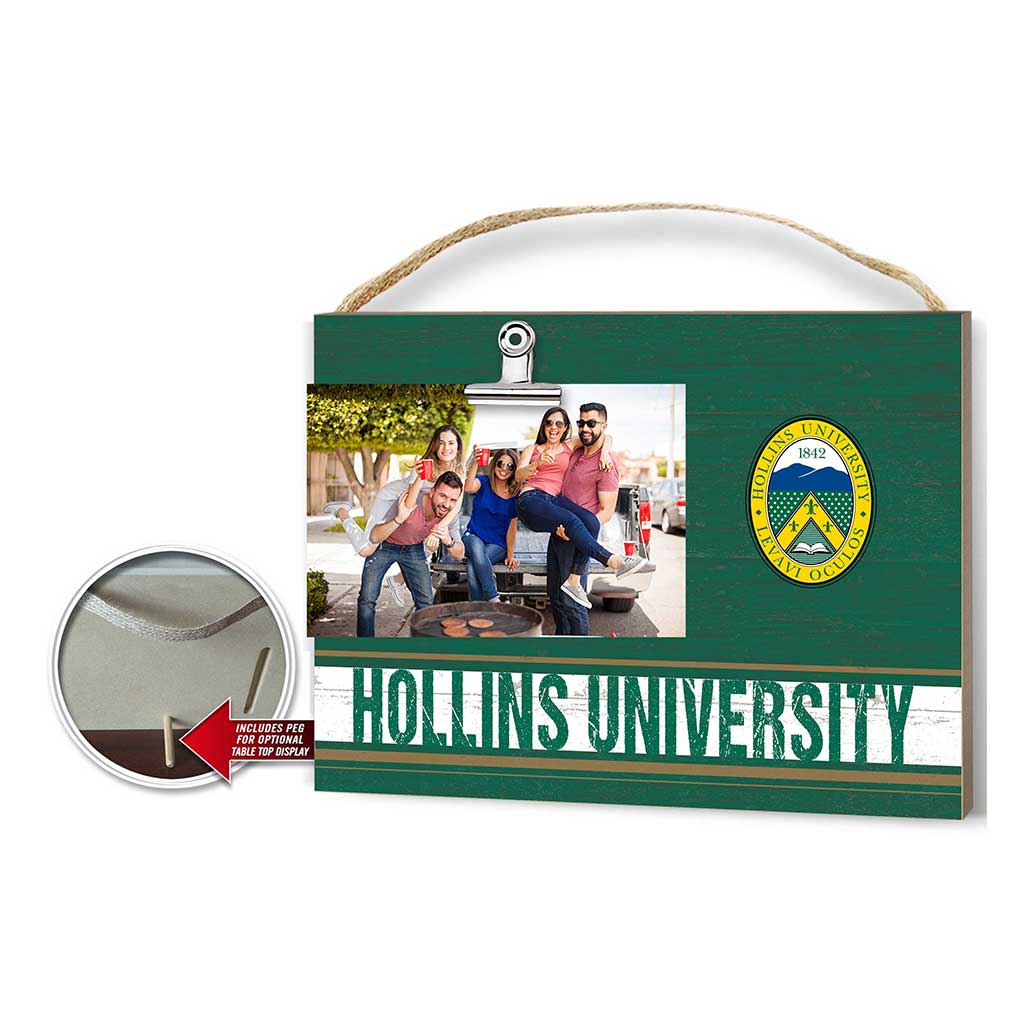 Clip It Colored Logo Photo Frame Hollins University