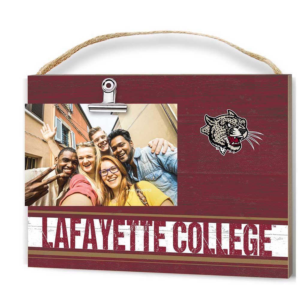 Clip It Colored Logo Photo Frame Lafayette College Leopards