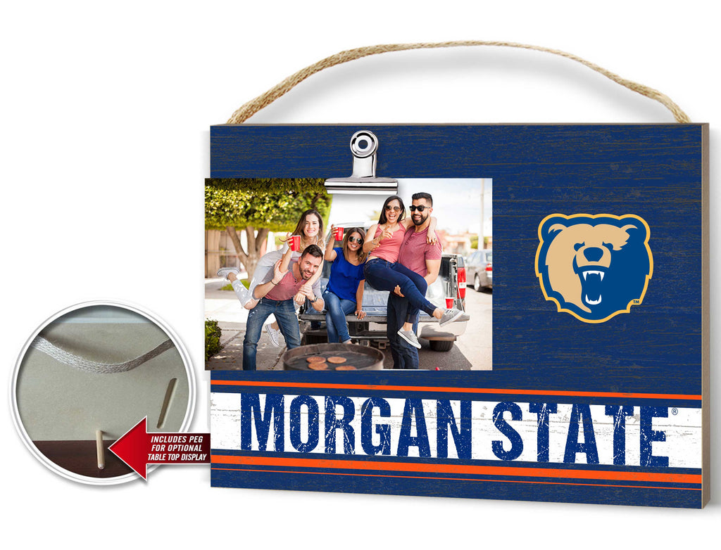 Clip It Colored Logo Photo Frame Morgan State Bears