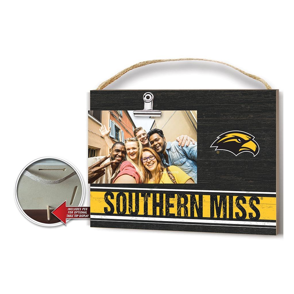 Clip It Colored Logo Photo Frame Southern Mississippi Golden Eagles