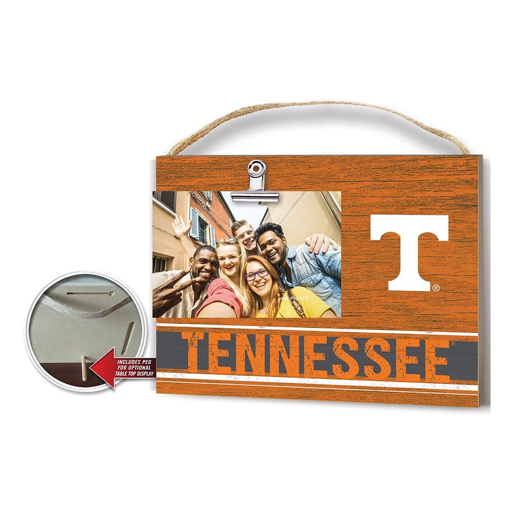 Clip It Colored Logo Photo Frame Tennessee Volunteers