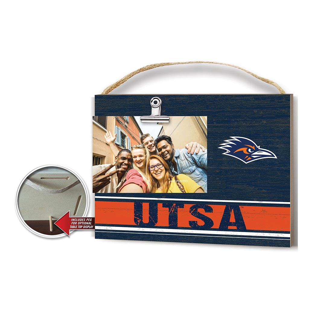 Clip It Colored Logo Photo Frame Texas at San Antonio Roadrunners
