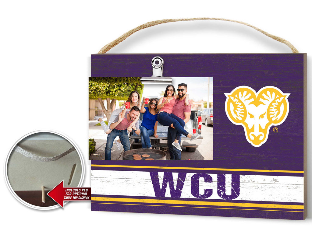 Clip It Colored Logo Photo Frame West Chester Golden Rams