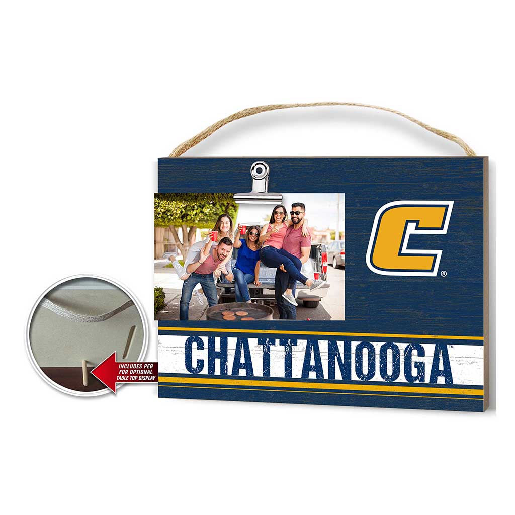 Clip It Colored Logo Photo Frame Tennessee Chattanooga Mocs