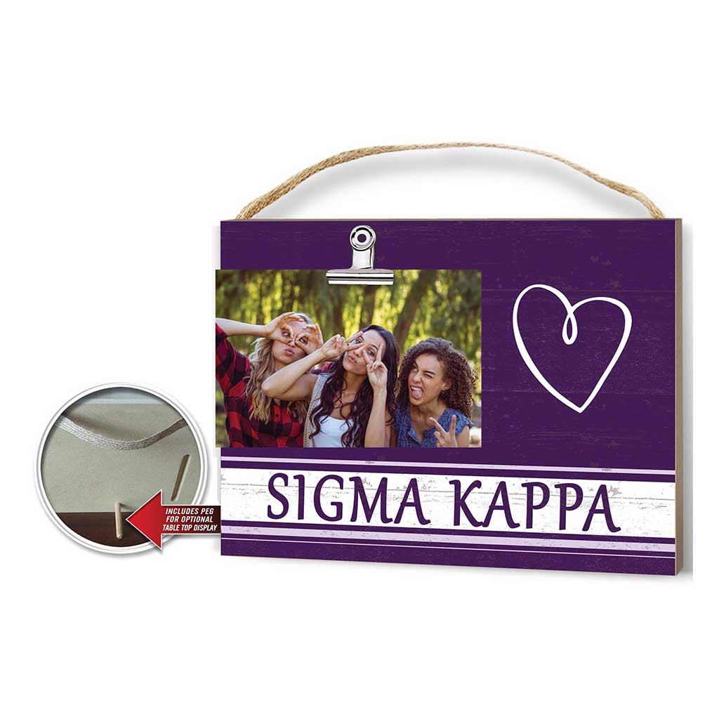 Clip It Photo Frame Greek-Sigma Kappa