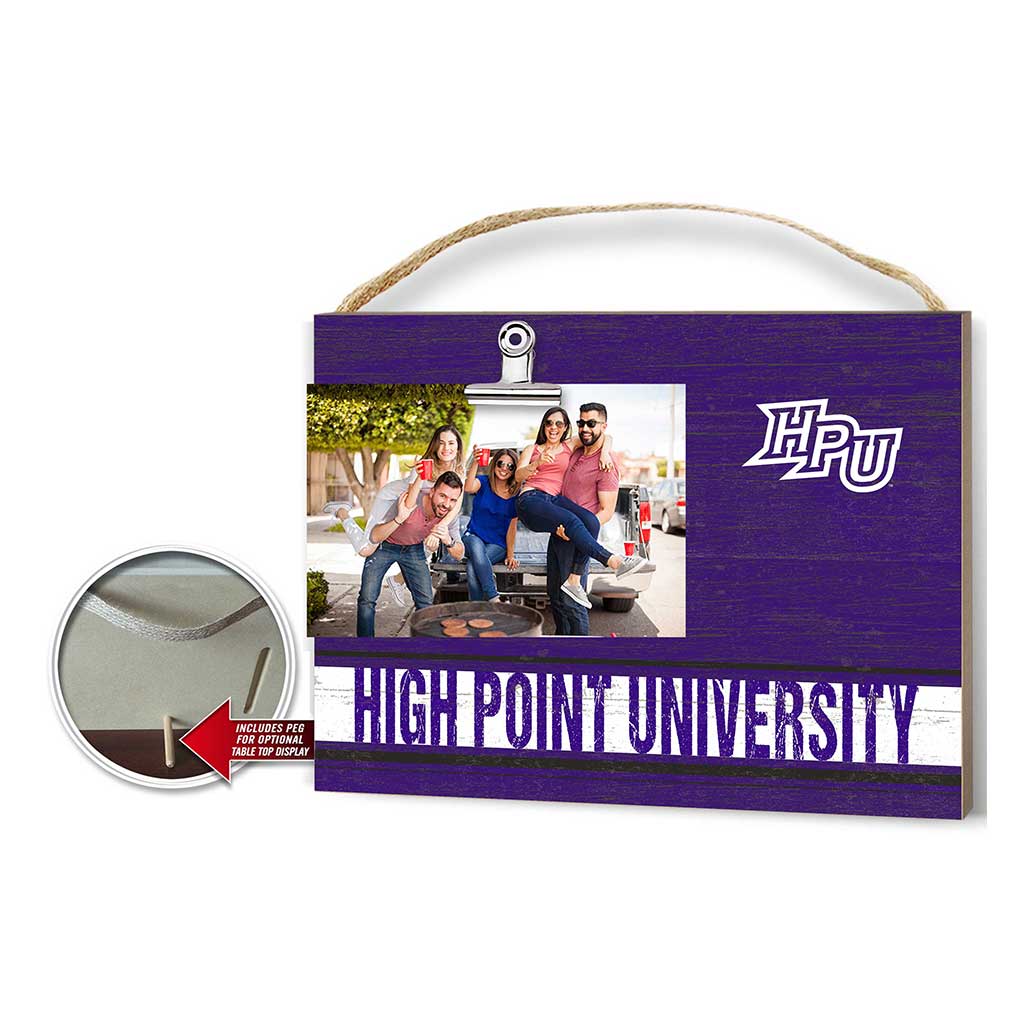 Clip It Colored Logo Photo Frame High Point Panthers