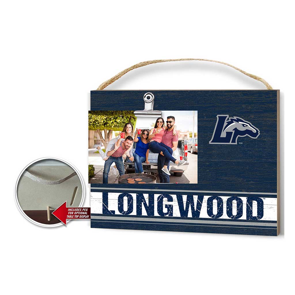 Clip It Colored Logo Photo Frame Longwood Lancers