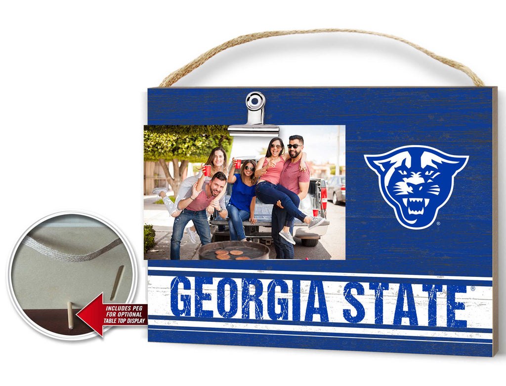 Clip It Colored Logo Photo Frame Georgia State Panthers