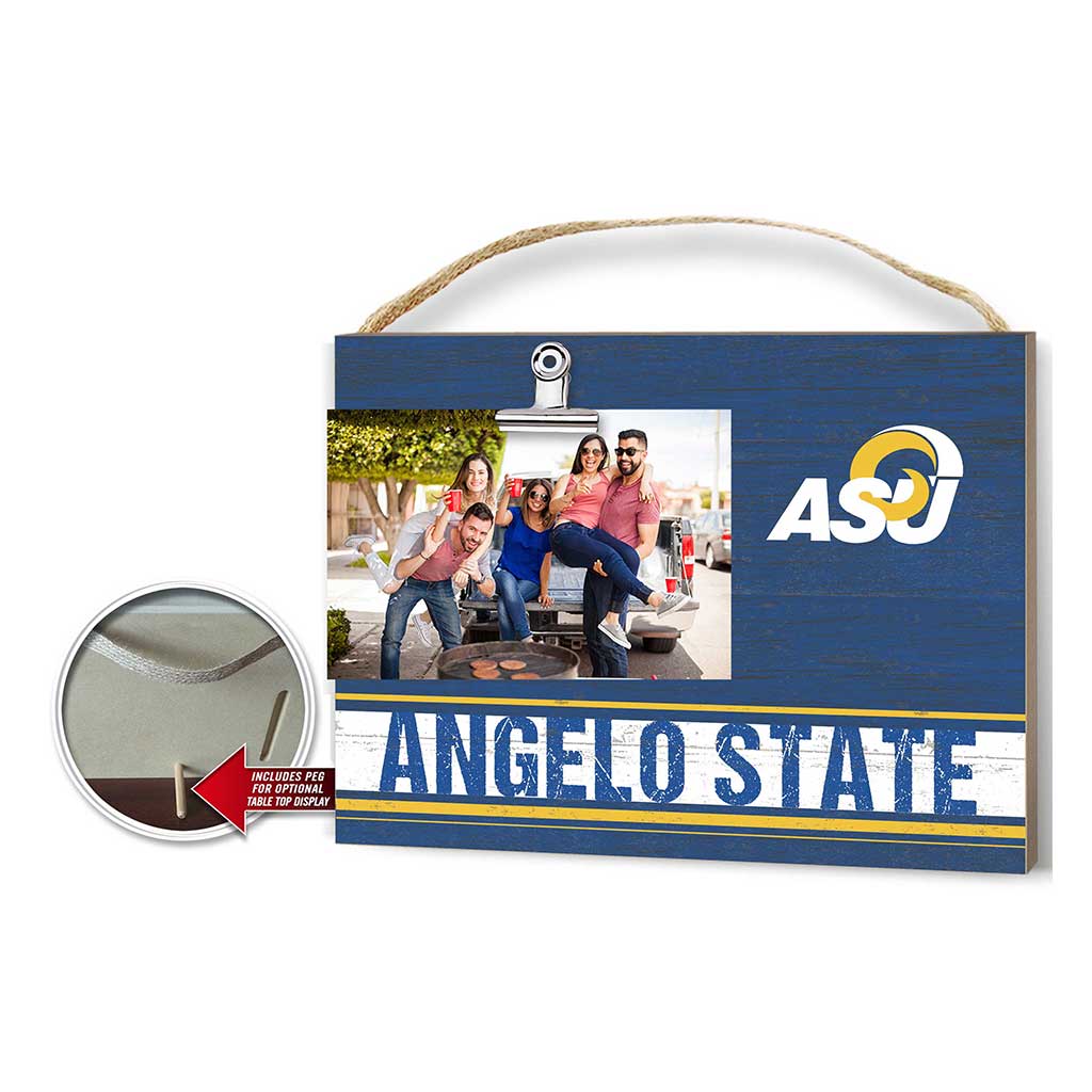 Clip It Colored Logo Photo Angelo State University Rams