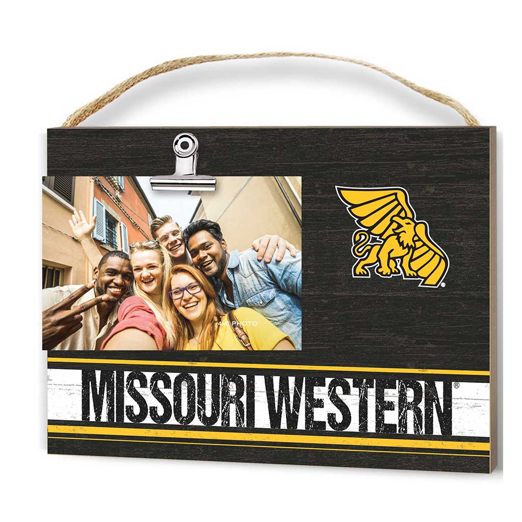 Clip It Colored Logo Photo Frame Missouri Western State University Griffons