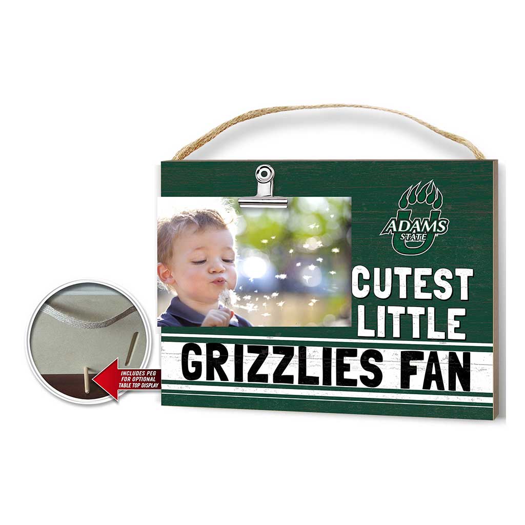 Cutest Little Team Logo Clip Photo Frame Adams State Grizzlies Grizzlies