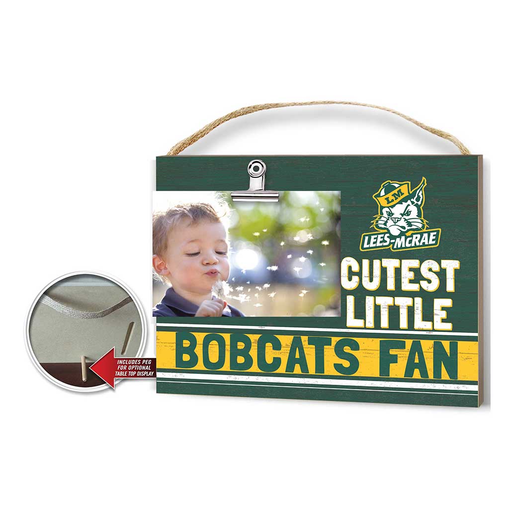 Cutest Little Team Logo Clip Photo Frame Lees-McRae College Bobcats