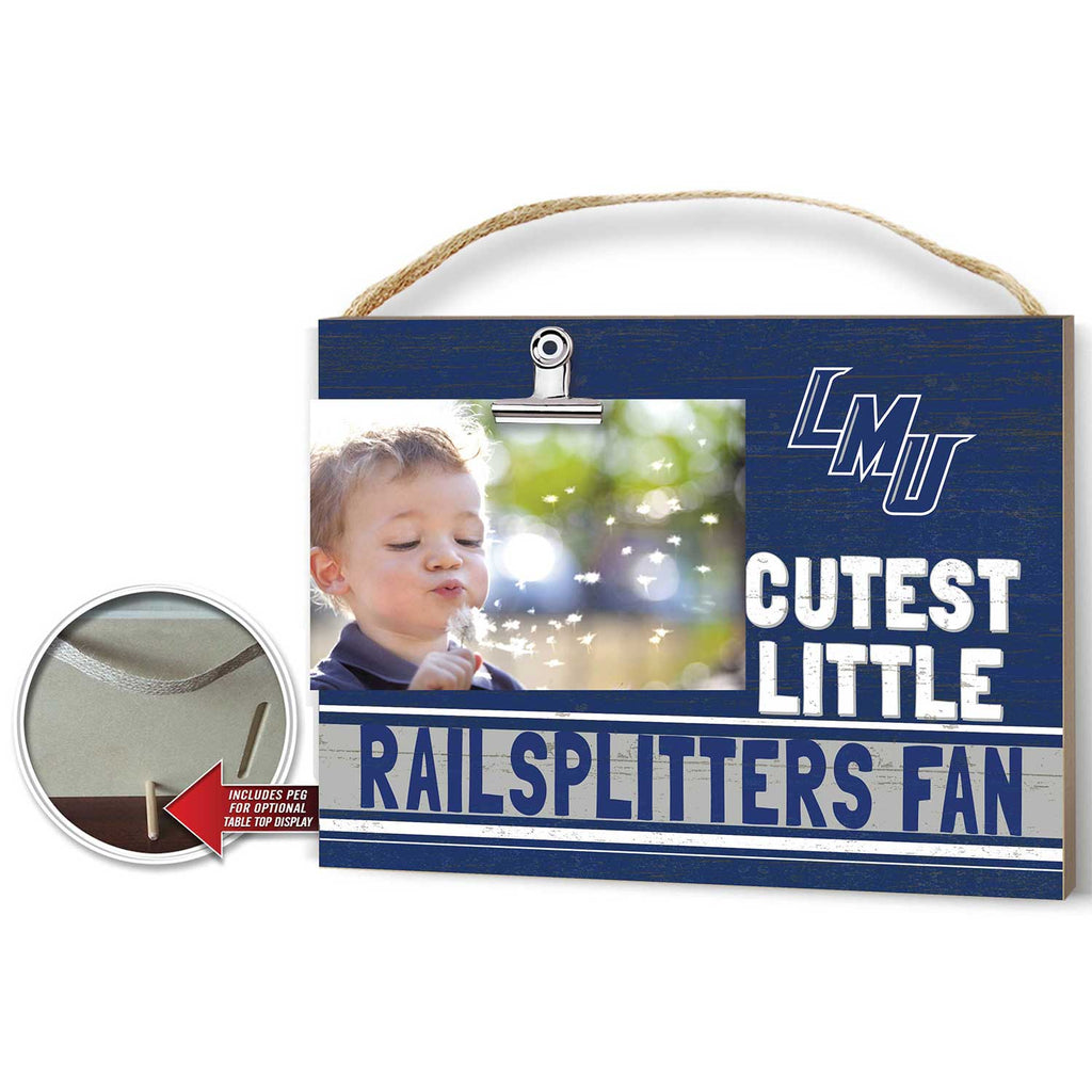 Cutest Little Team Logo Clip Photo Frame Lincoln Memorial University Railsplitters