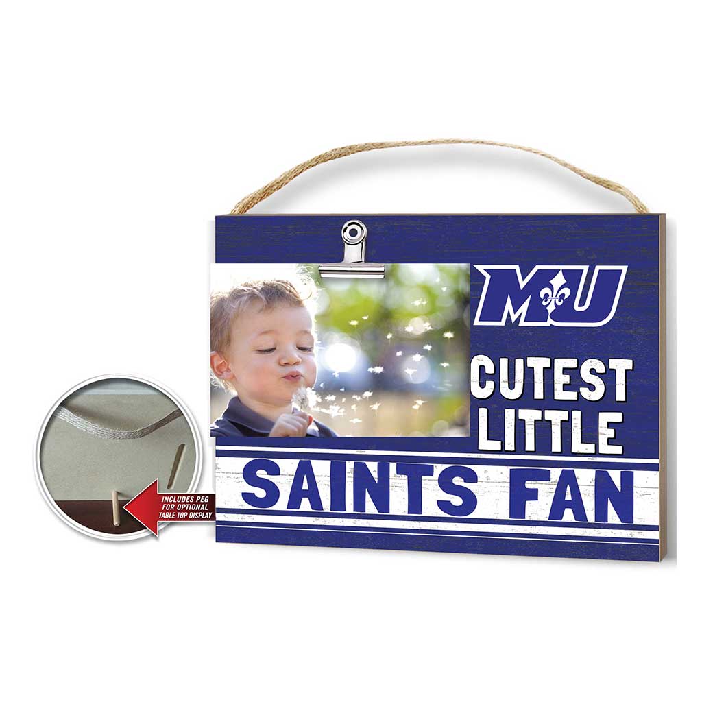 Cutest Little Team Logo Clip Photo Frame Marymount University Saints