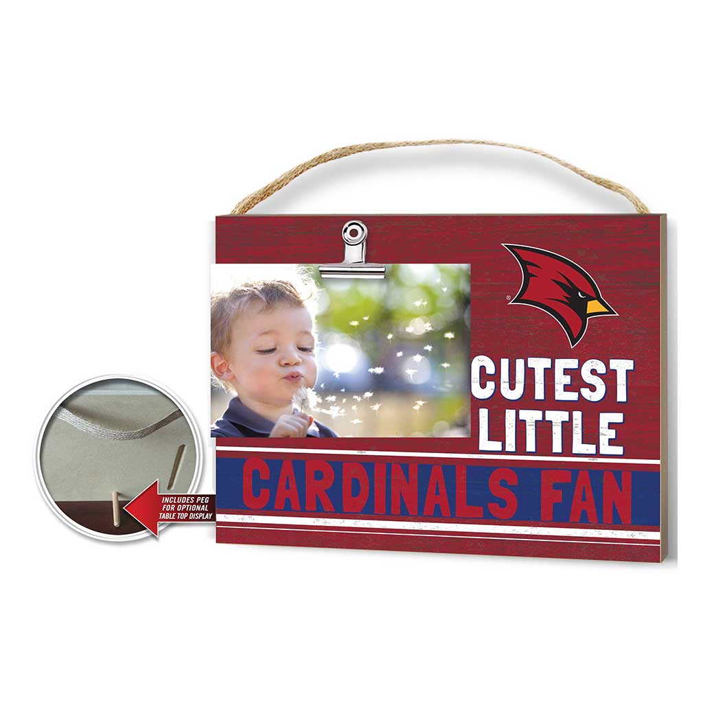 Cutest Little Team Logo Clip Photo Frame Saginaw Valley State University Cardinals