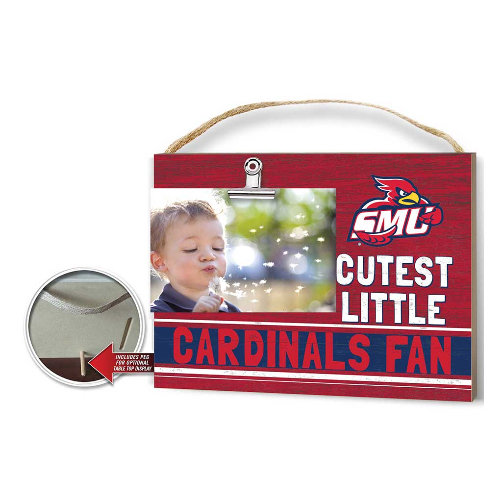 Cutest Little Team Logo Clip Photo Frame Saint Mary's University of Minnesota Cardinals