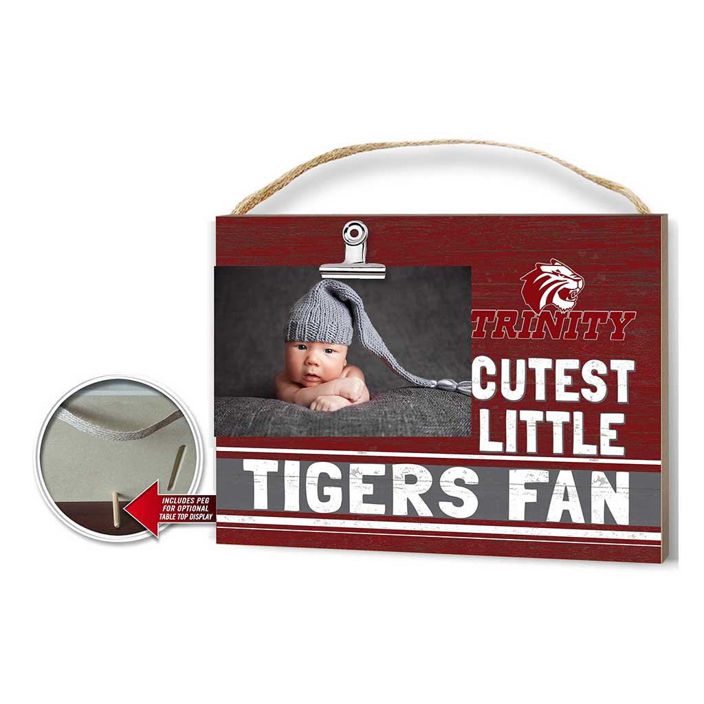 Cutest Little Team Logo Clip Photo Frame Trinity University Tigers