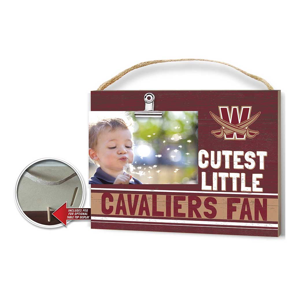 Cutest Little Team Logo Clip Photo Frame Walsh University Cavaliers