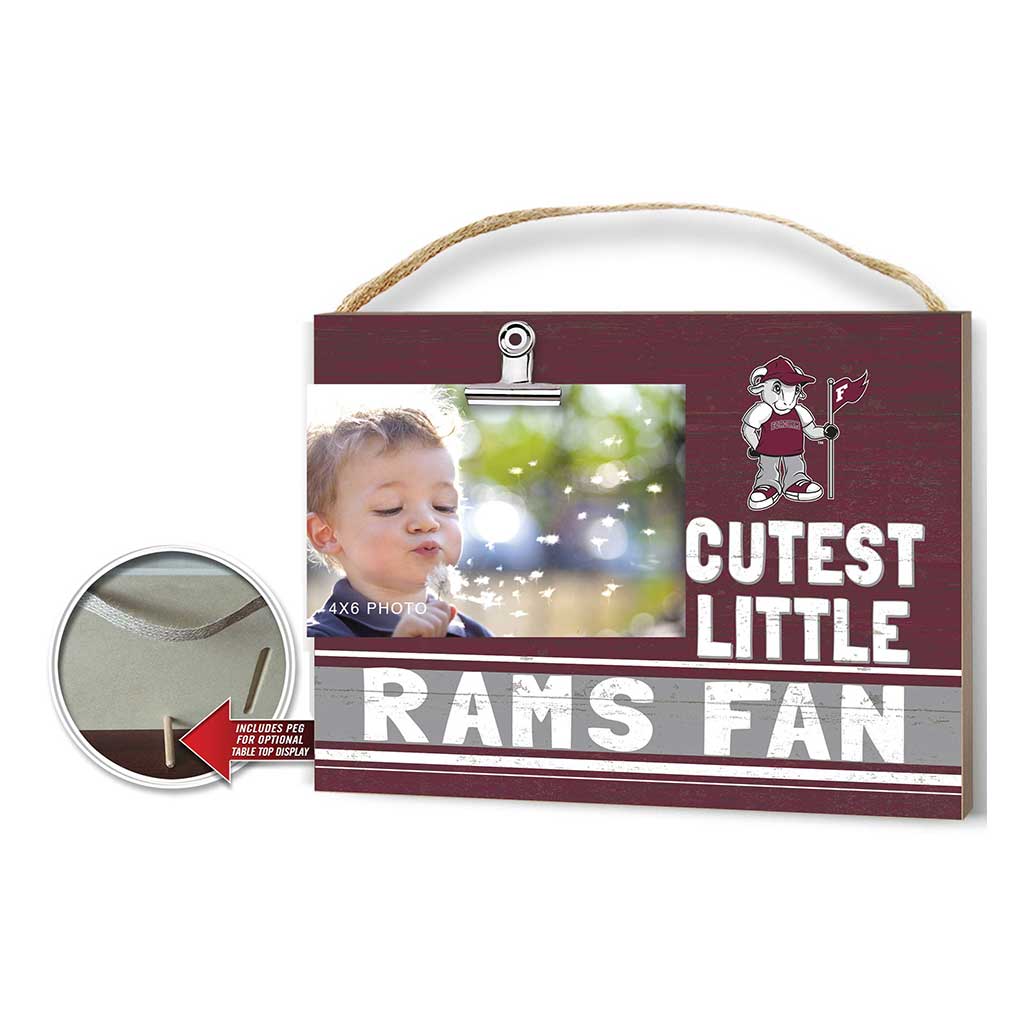 Cutest Little Team Logo Clip Photo Frame Fordham University - Rose Hill Campus