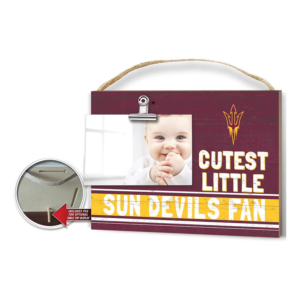 Cutest Little Team Logo Clip Photo Frame Arizona State Sun Devils
