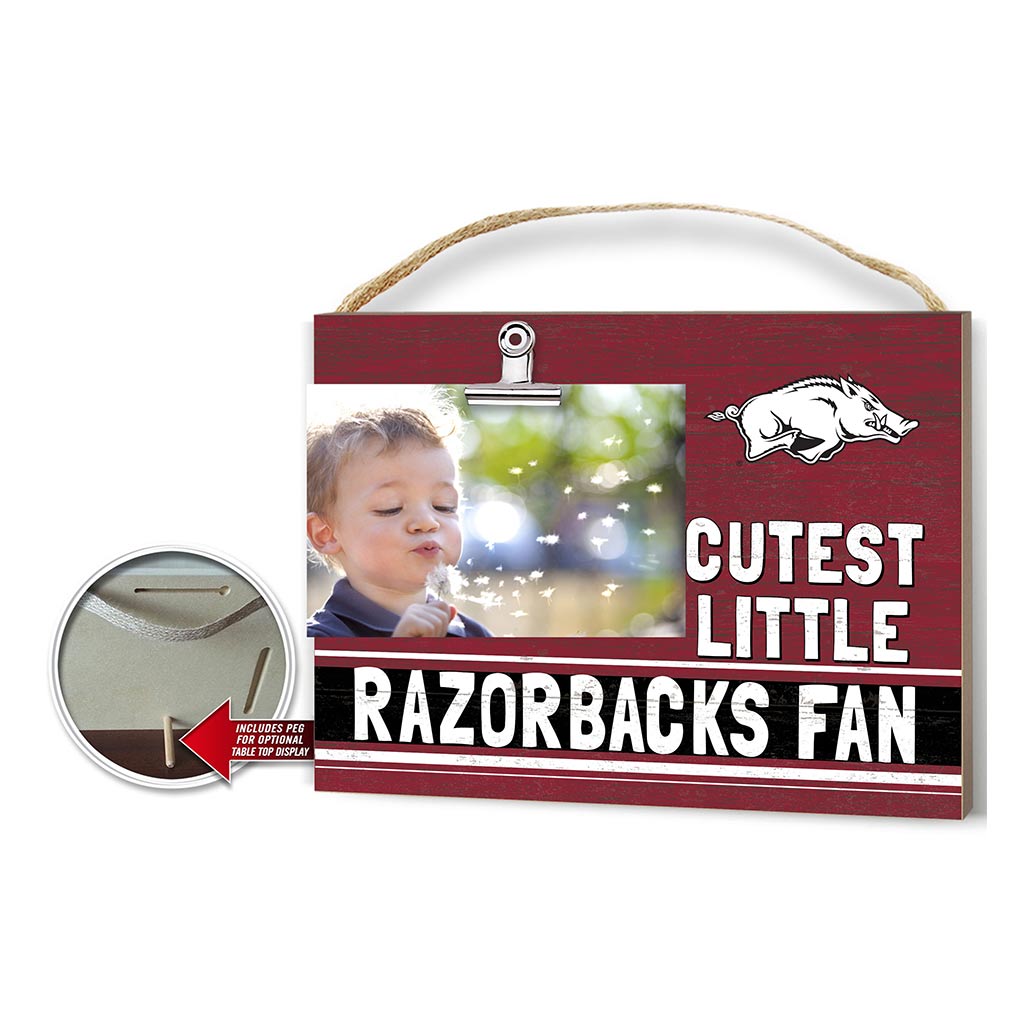 Cutest Little Team Logo Clip Photo Frame Arkansas Razorbacks