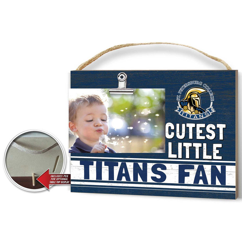 Cutest Little Team Logo Clip Photo Frame St. Petersburg College Titans