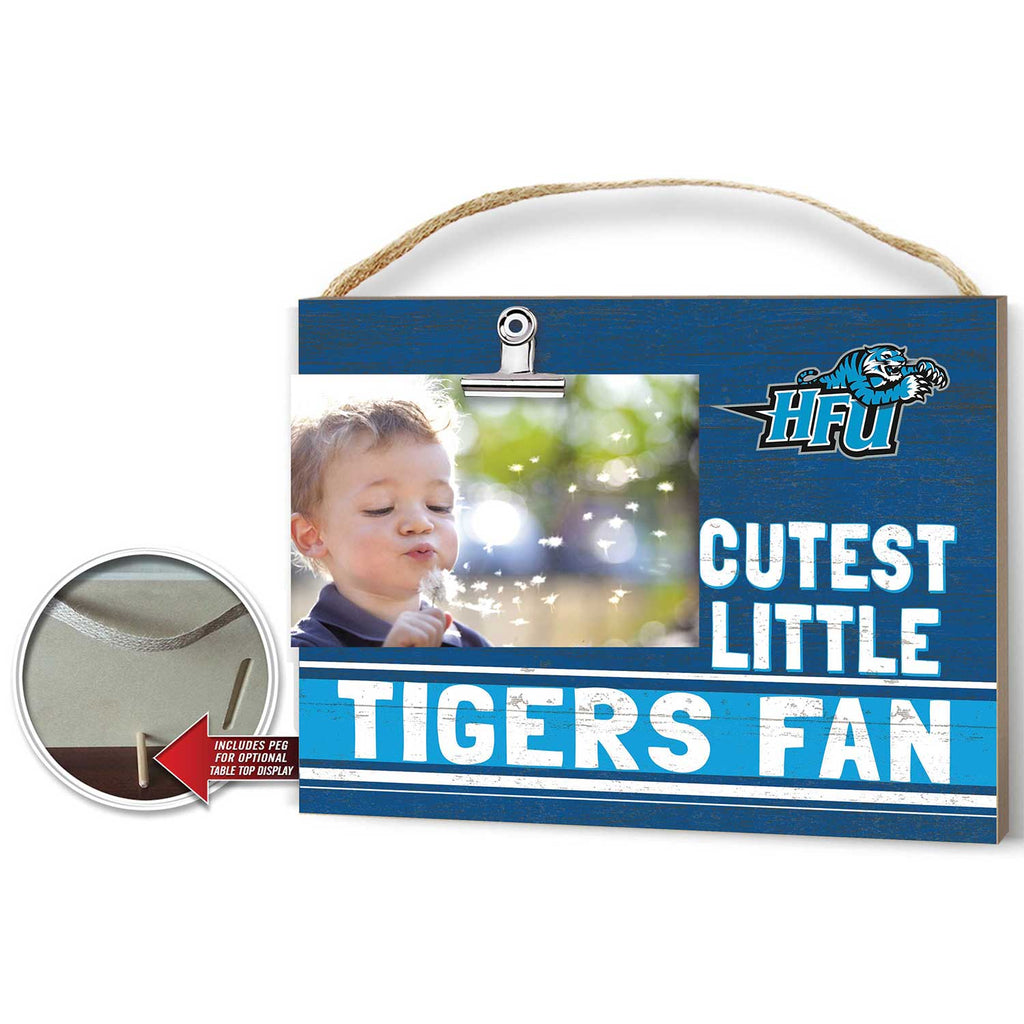 Cutest Little Team Logo Clip Photo Frame Holy Family Universty Tigers