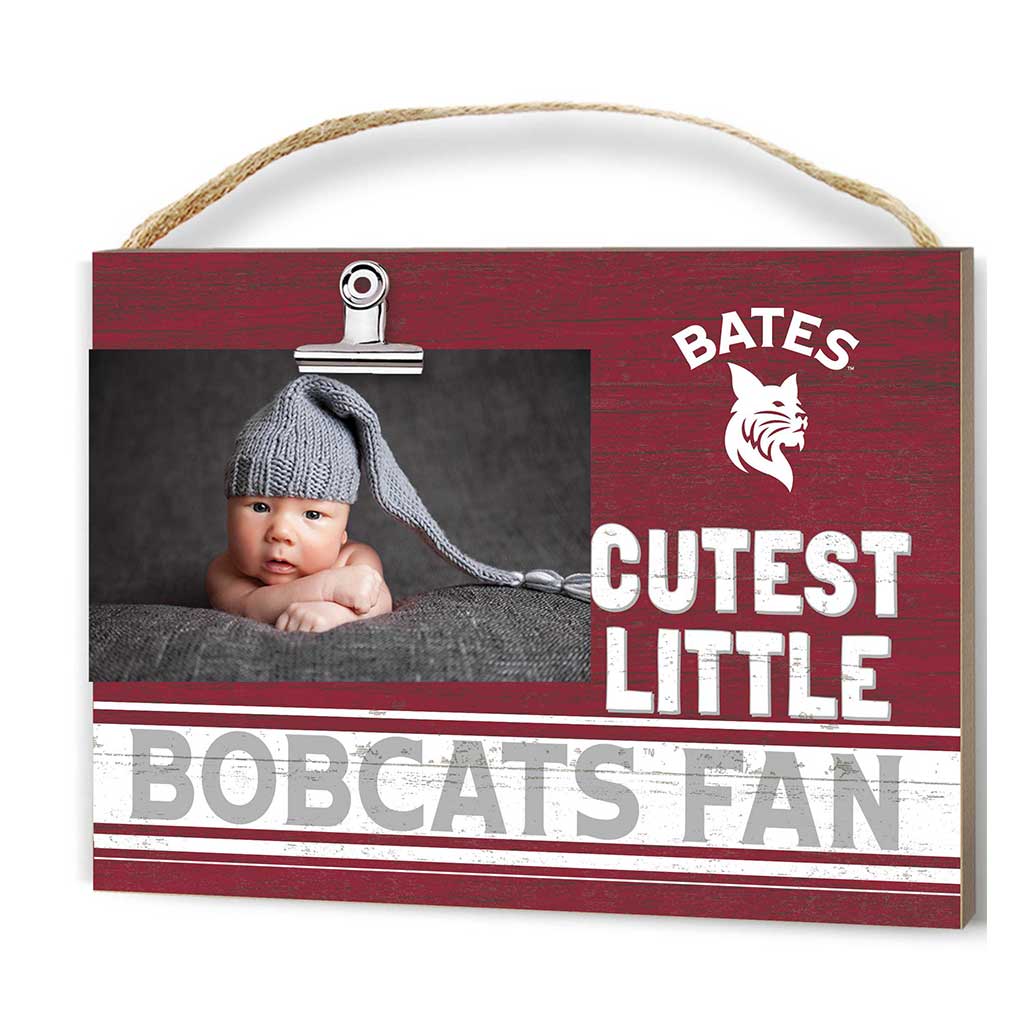 Cutest Little Team Logo Clip Photo Frame Bates College Bobcats