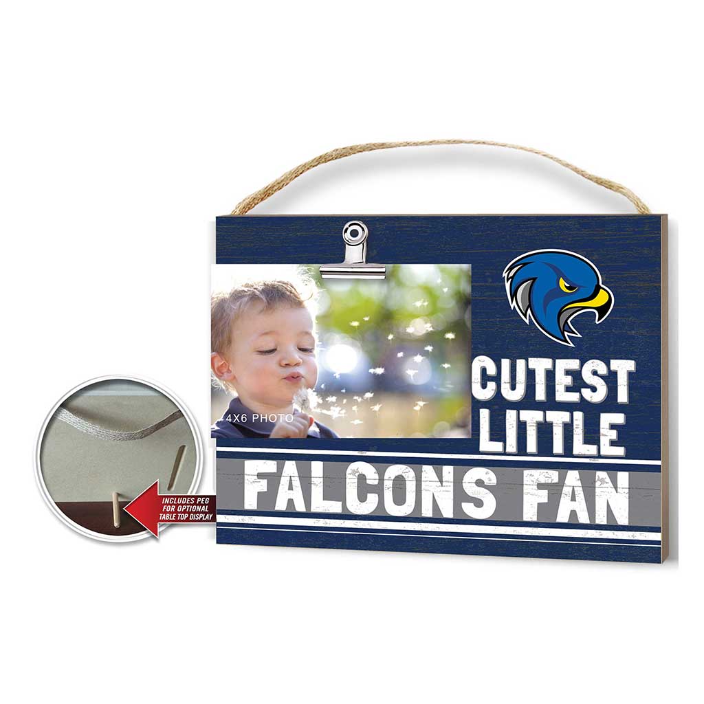 Cutest Little Team Logo Clip Photo Frame Bentley University Falcons