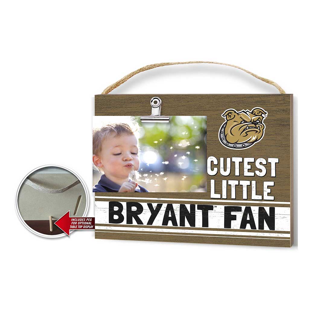 Cutest Little Team Logo Clip Photo Frame Bryant Bulldogs