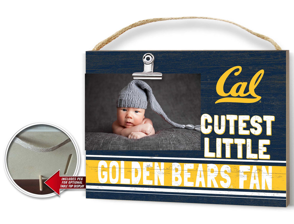 Cutest Little Team Logo Clip Photo Frame California (Berkeley) Golden Bears