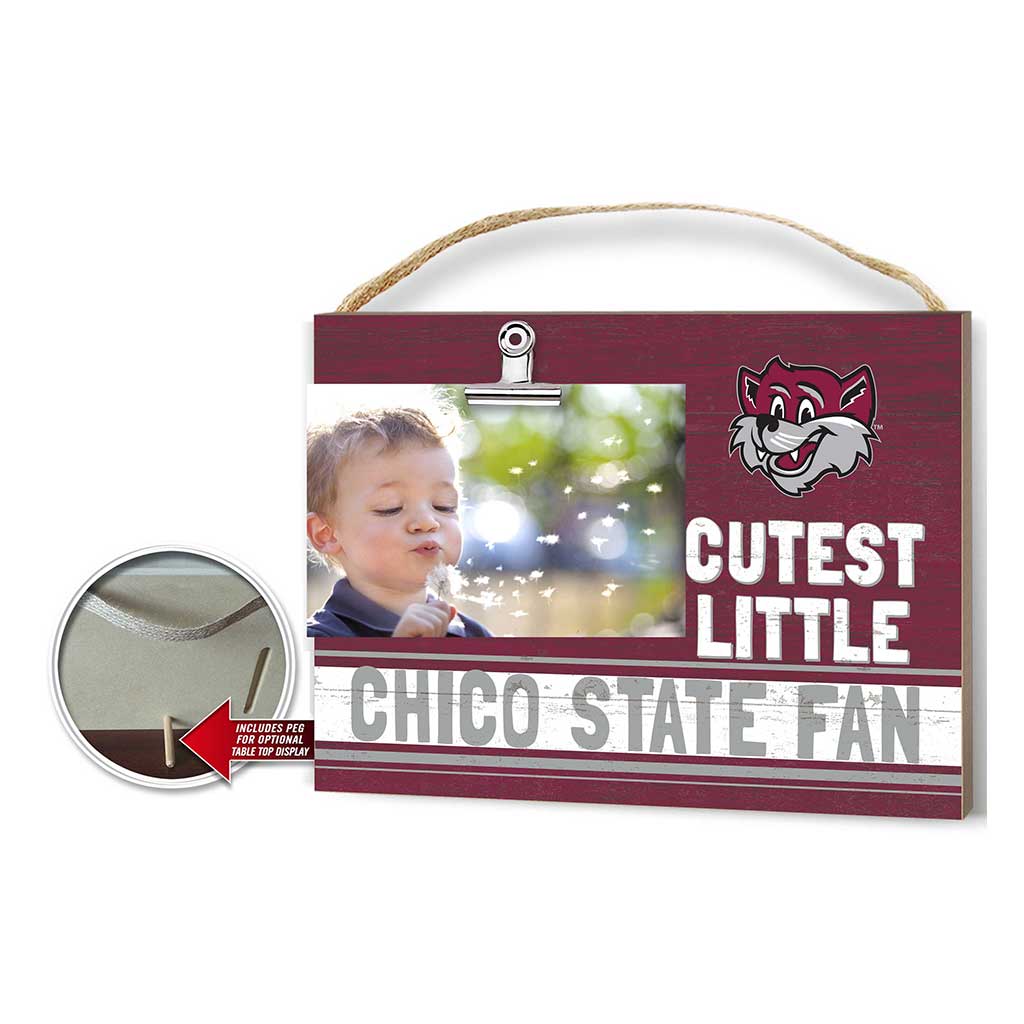 Cutest Little Team Logo Clip Photo Frame California State University - Chico Wildcats