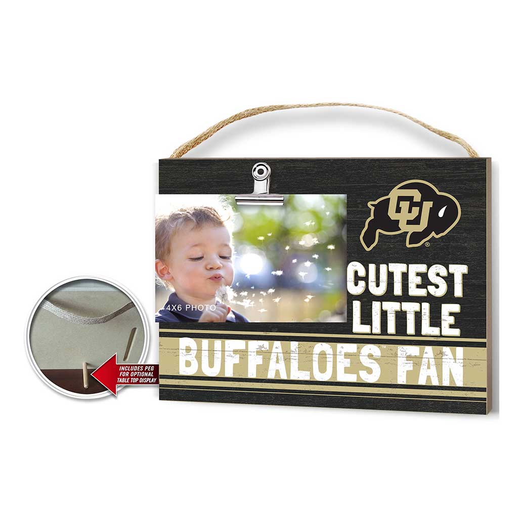 Cutest Little Team Logo Clip Photo Frame Colorado (Boulder) Buffaloes