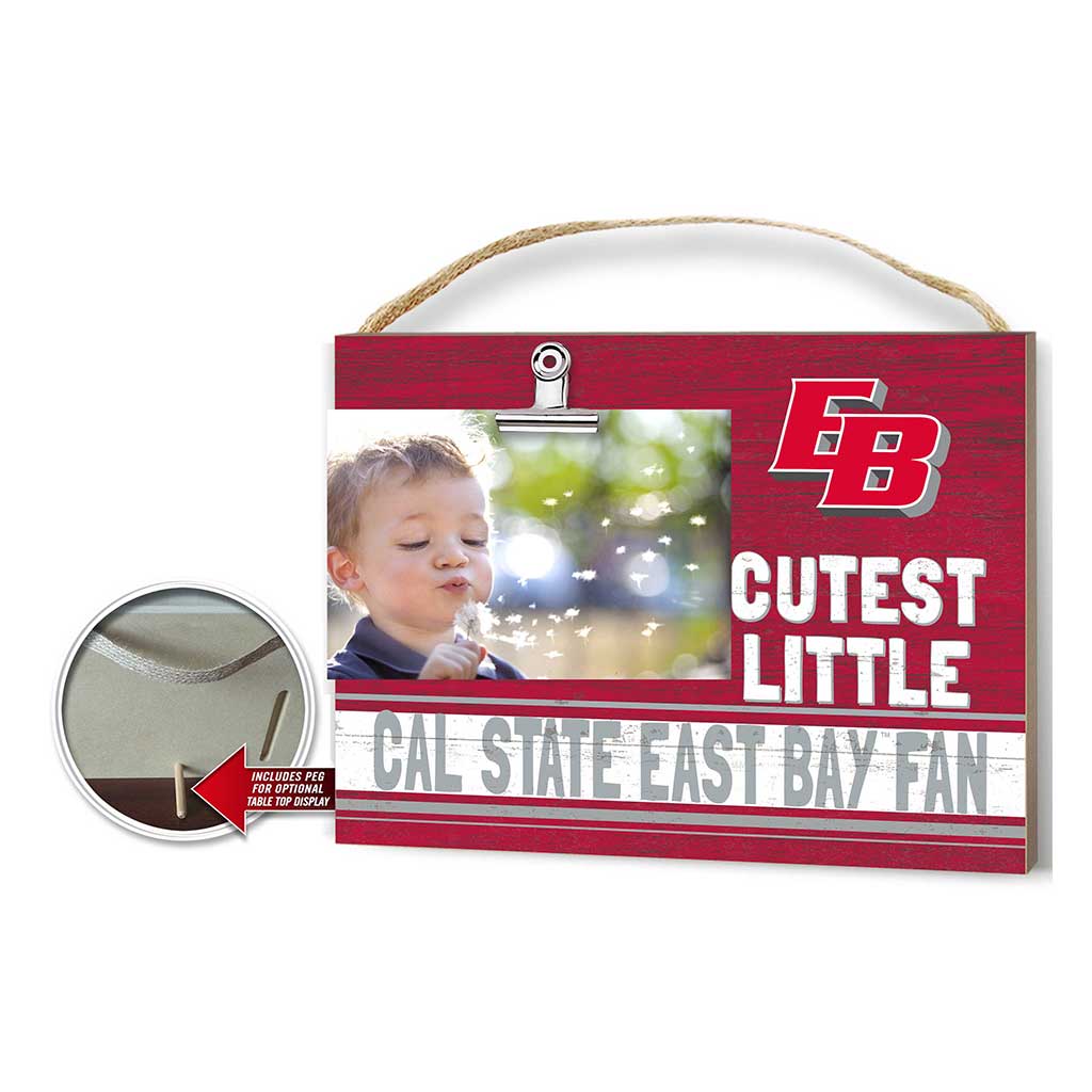 Cutest Little Team Logo Clip Photo Frame California State East Bay Pioneers
