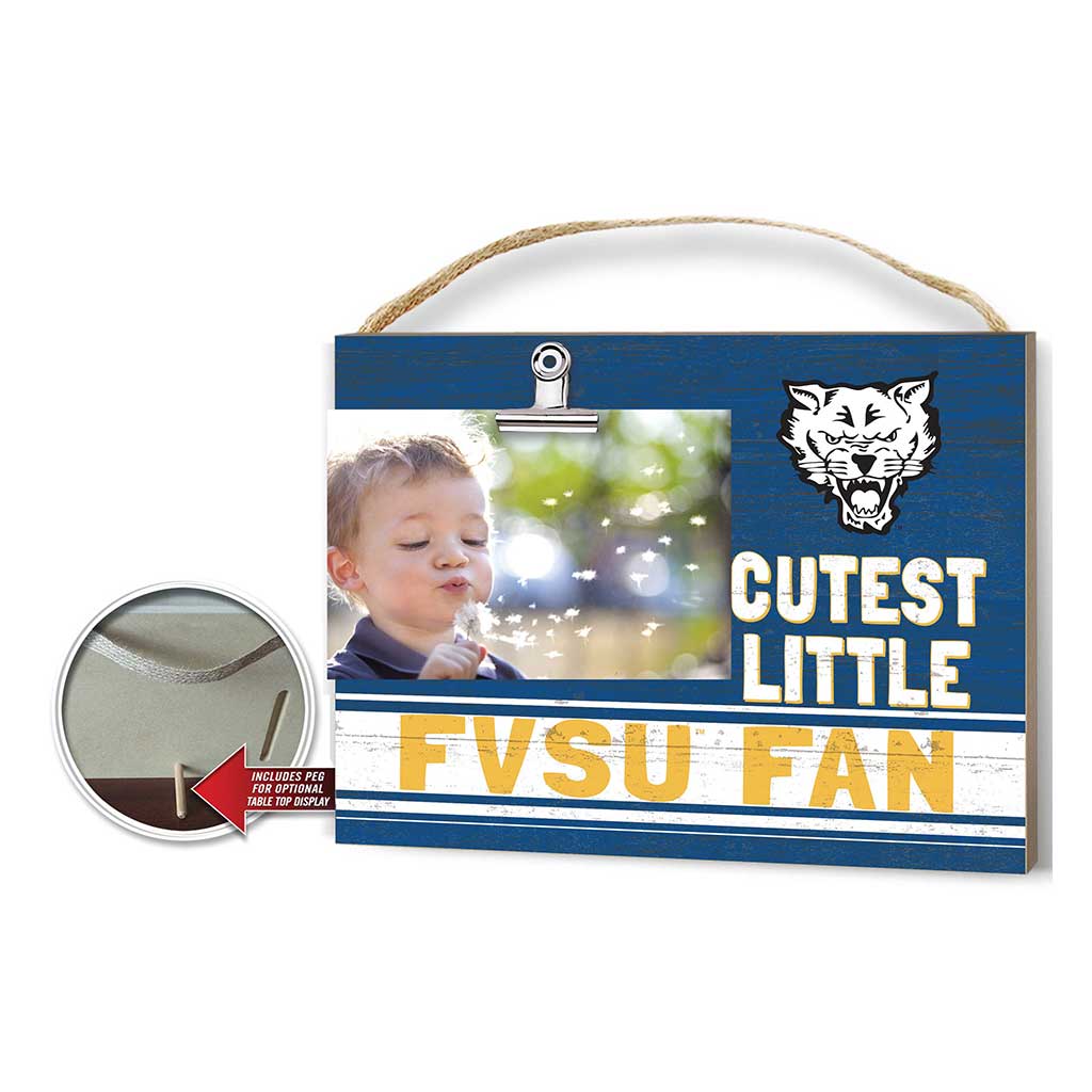 Cutest Little Team Logo Clip Photo Frame Fort Valley State Wildcats