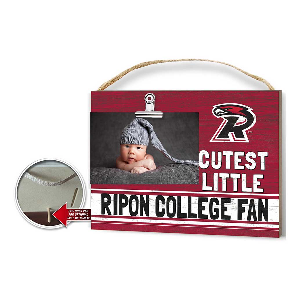 Cutest Little Colored Logo Clip Photo Frame Ripon College Hawks