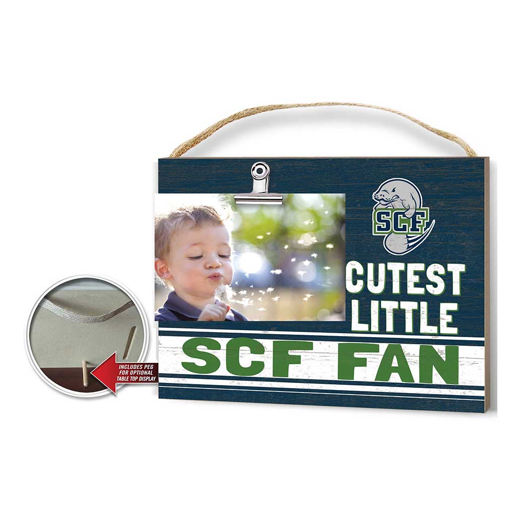 Cutest Little Colored Logo Clip Photo Frame State College of Florida Manatees