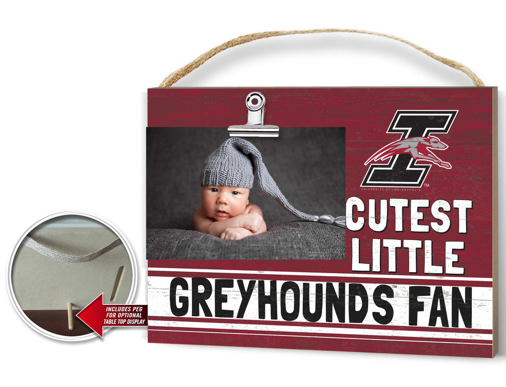 Cutest Little Colored Logo Clip Photo Frame University of Indianapolis Greyhounds