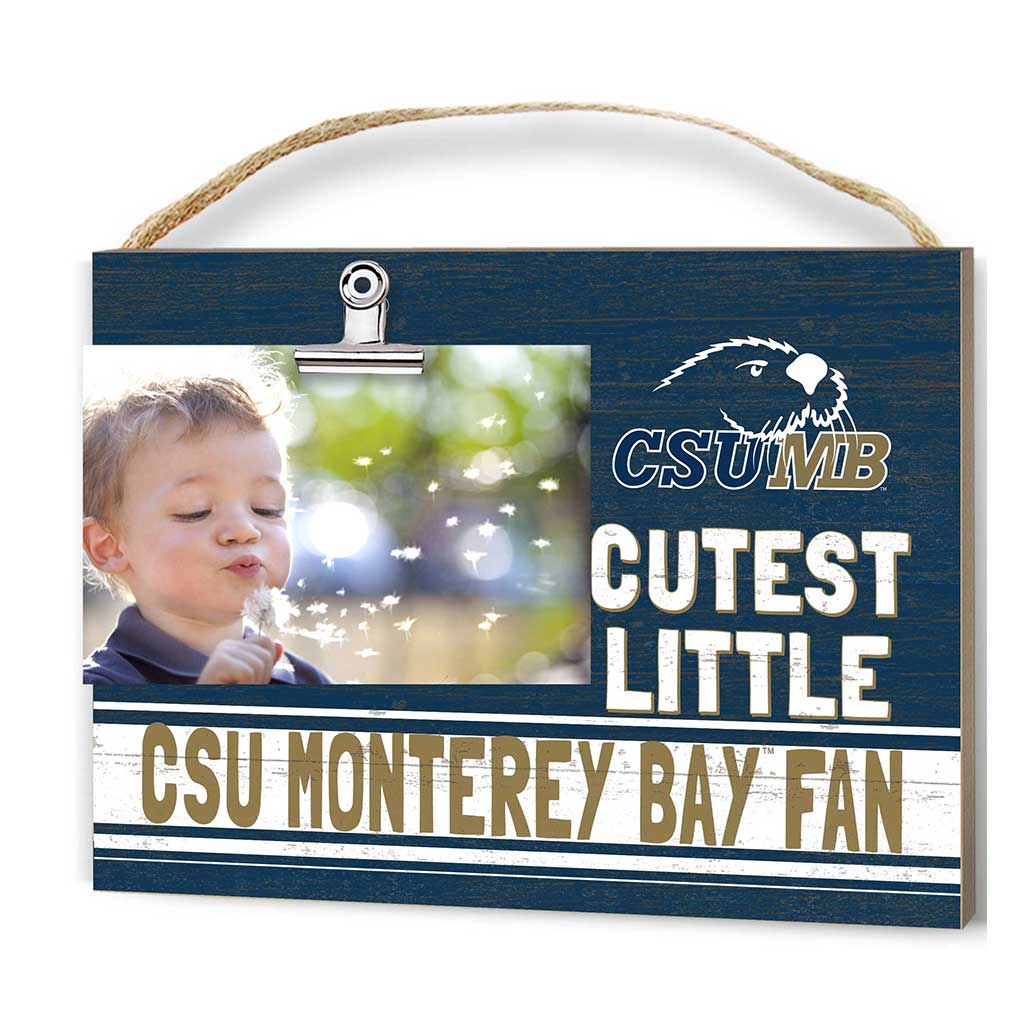 Cutest Little Team Logo Clip Photo Frame California State Monterey Otters