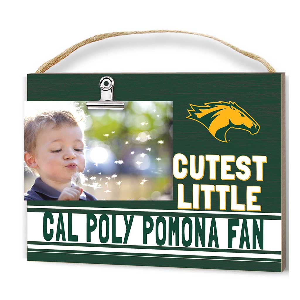 Cutest Little Team Logo Clip Photo Frame California Polytechnic State Pomona Broncos